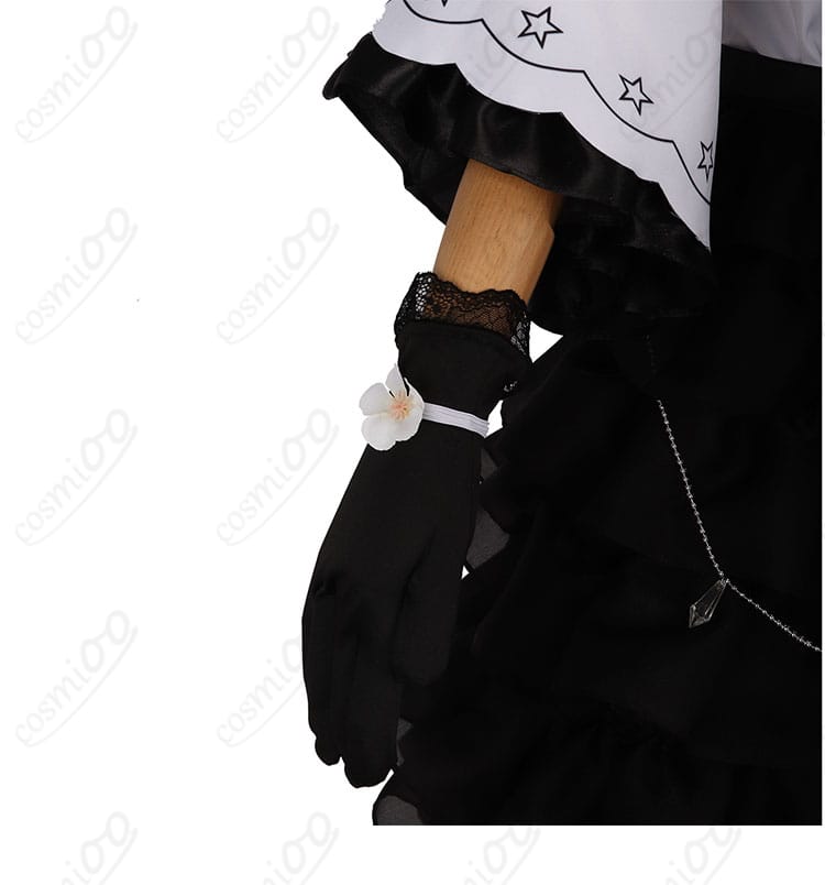 月代ユキ コスプレ衣装 手袋装飾ディテール|こだわりの質感を表現