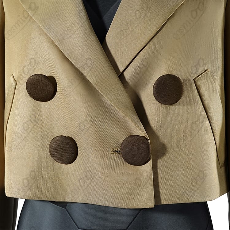 ポケモンレジェンズZ-A マチエール 探偵コート風コスプレ衣装 フルセット - 7枚目の画像