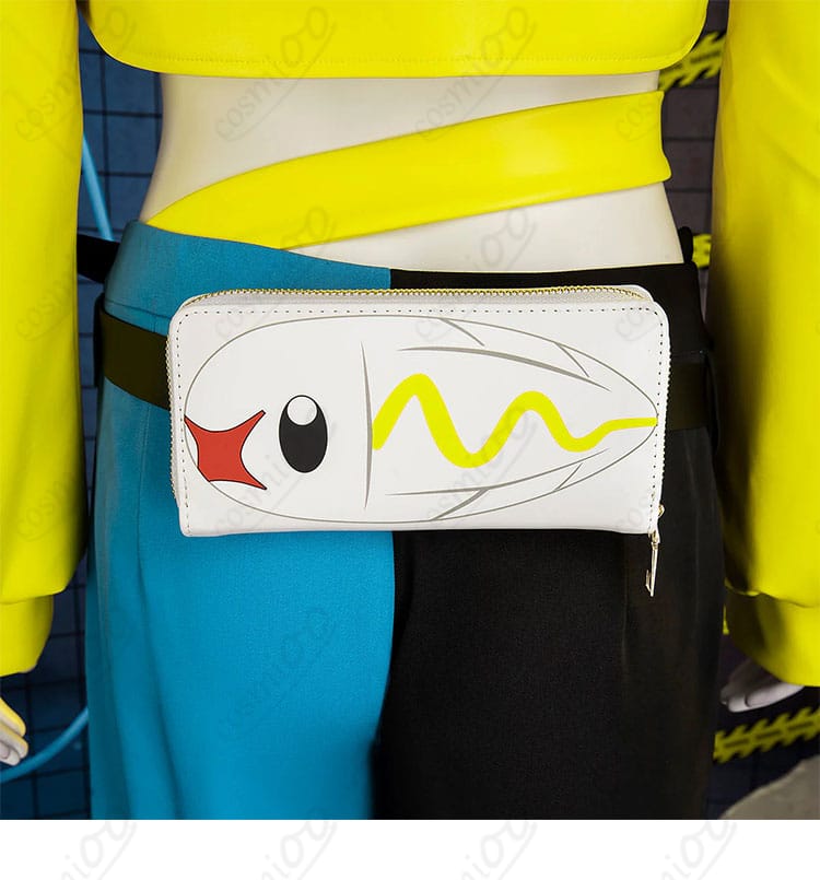 背中ポーチ＆ウエスト装飾の細部｜カナリィ コスプレ衣装