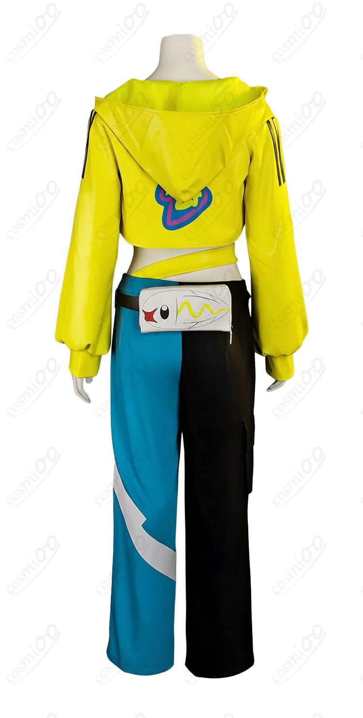 商品コスプレ衣装 背面図｜カナリィ 配信者スタイル 背中デザイン