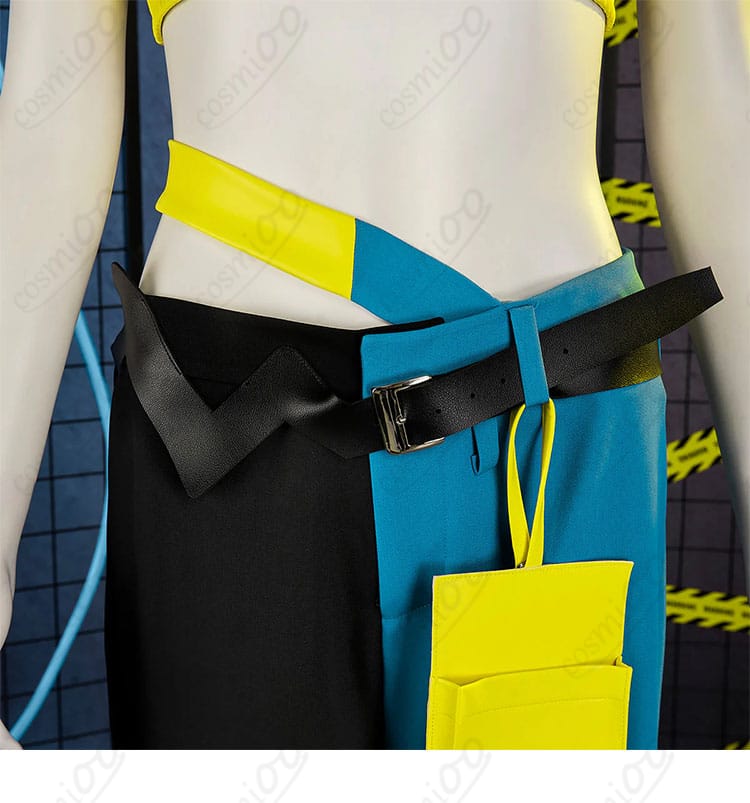 ウエスト装飾の細部アップ｜ポケモンレジェンズZ-A カナリィ衣装