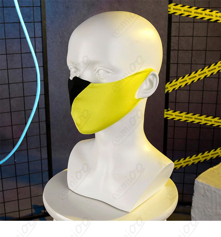 付属マスクの細部ディテール｜カナリィ コスプレアクセサリー