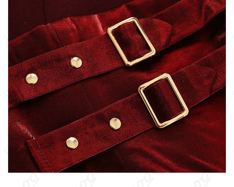 腰封細帯 ディテール|Valkyrie コスプレ衣装 細かい紐装飾の再現度◎