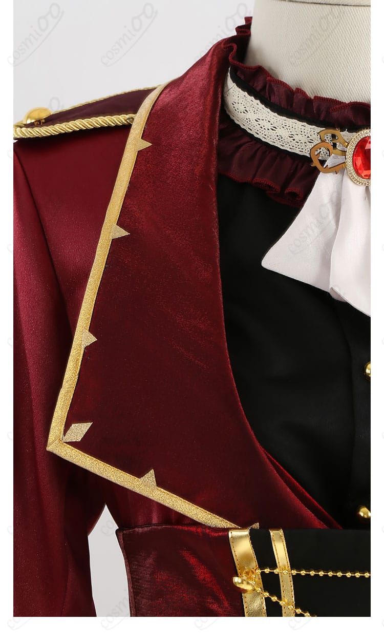 衣領装飾 ディテール|Valkyrie コスプレ衣装 クラシックな襟元デザイン