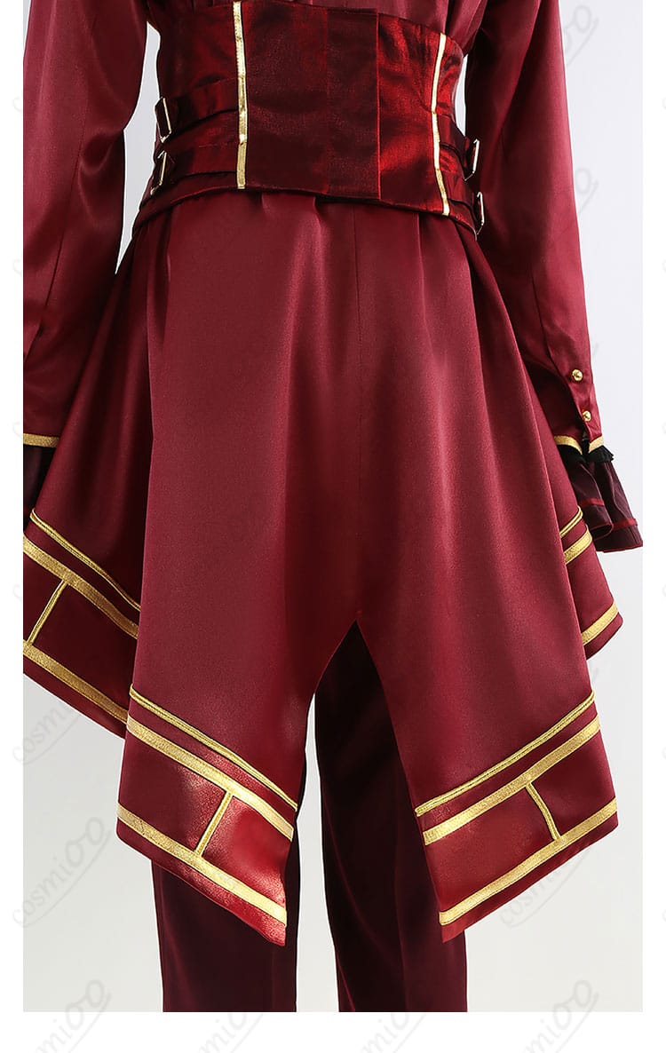 背面裾装飾 ディテール|Valkyrie コスプレ衣装 背面衣装の凝った装飾