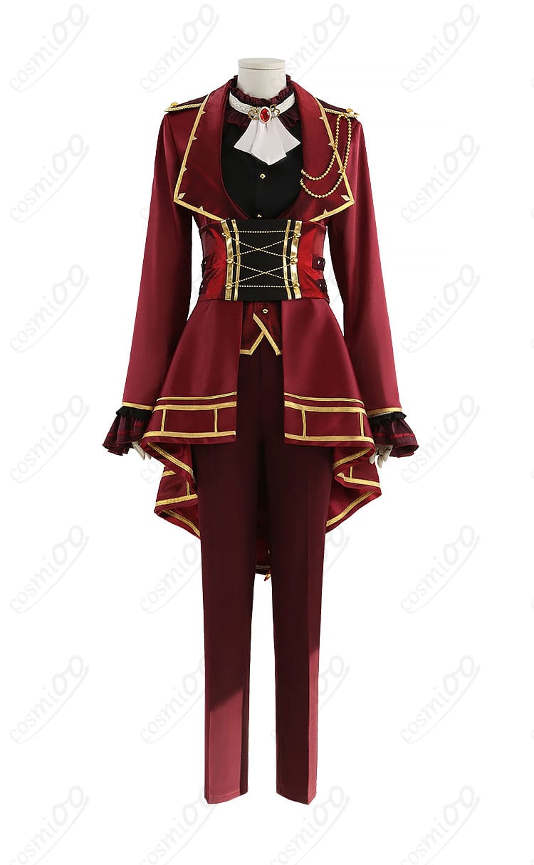 商品服装 正面図|Valkyrie コスプレ衣装 フルセットの全体シルエット