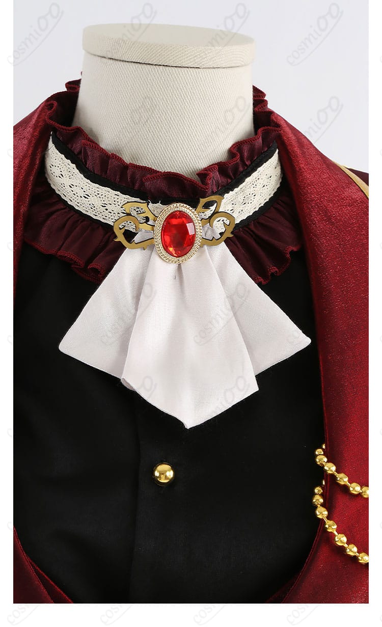 首元装飾 ディテール|Valkyrie コスプレ衣装 エレガントなネックデザイン