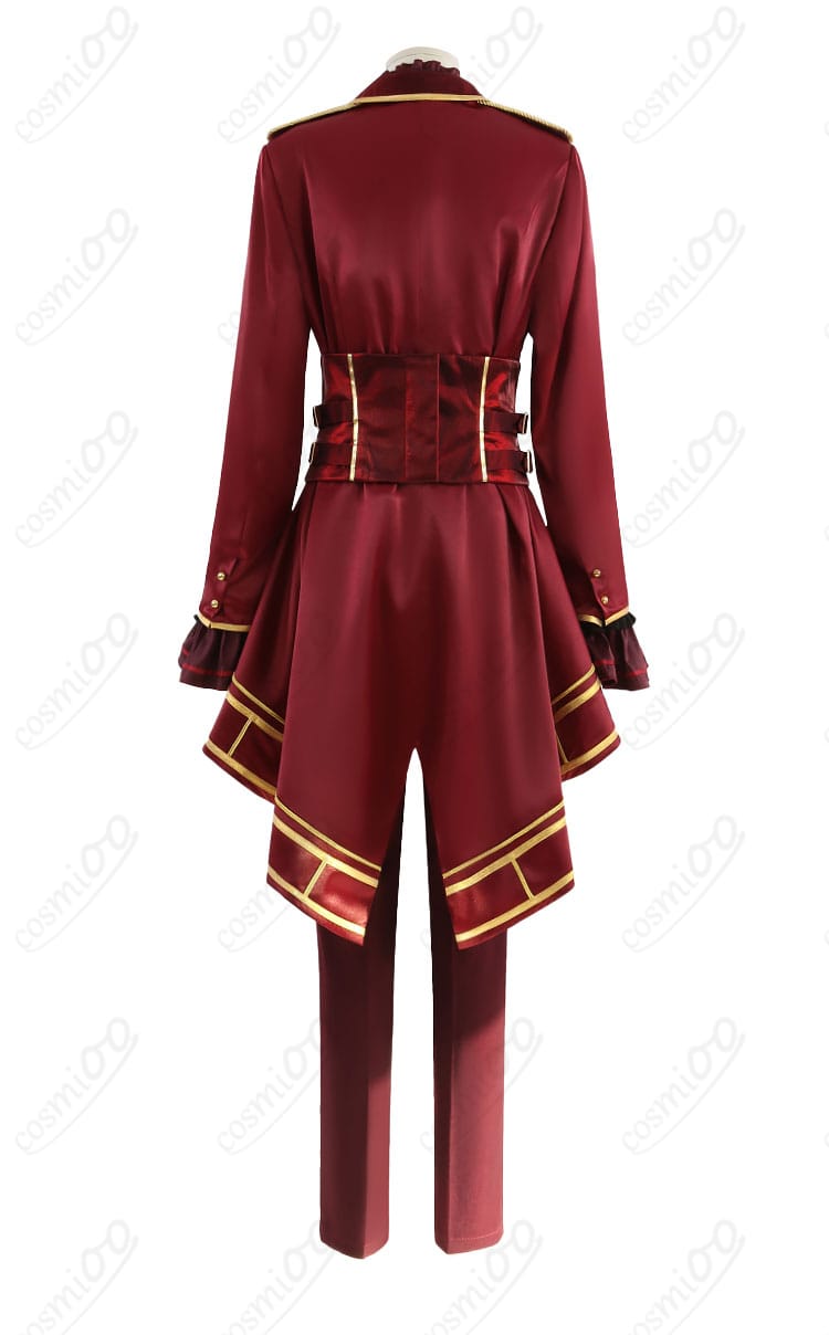 商品服装 背面図|Valkyrie コスプレ衣装 背面の装飾とシルエット紹介