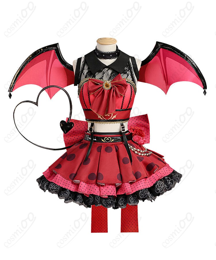 ラブライブ！サンシャイン!! 小悪魔アイドル衣装 正面全体図｜Aqours コスプレ衣装 高再現デザイン