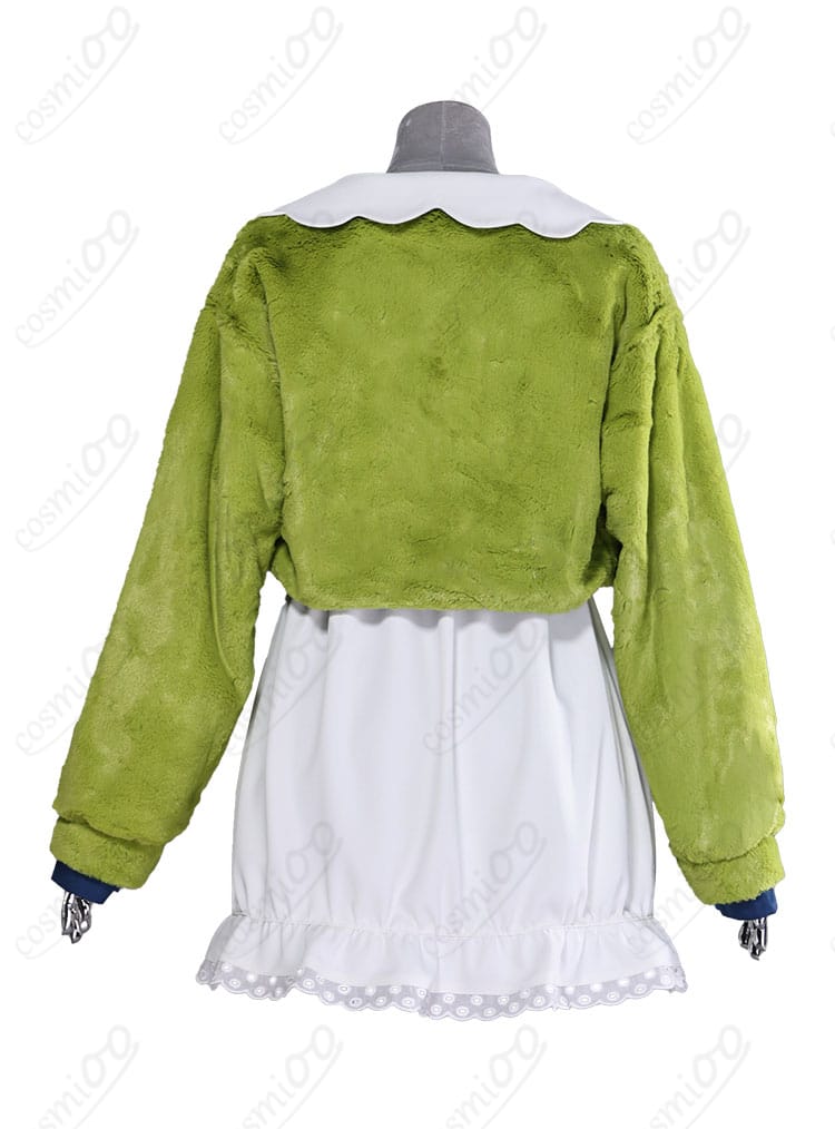 草薙寧々くちぱっち風コスプレ衣装 背面画像｜プロセカ衣装ディテール・後ろ姿チェック