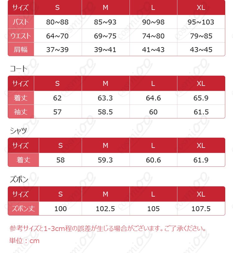 プロジェクトセカイ 東雲彰人 ノウブル・パラディン コスプレ衣装 セット内容画像
