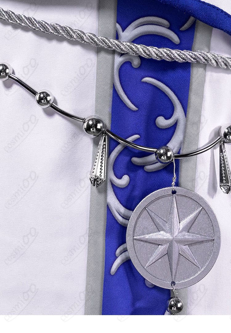 プロジェクトセカイ 東雲彰人 ノウブル・パラディン コスプレ衣装 腰飾りディテール画像