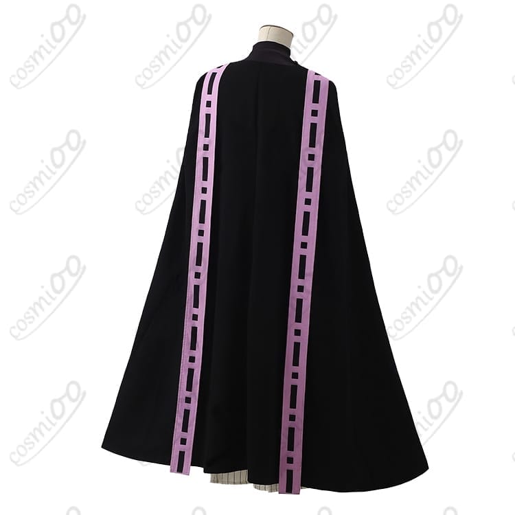 鬼滅の刃 童磨 コスプレ衣装 刺繍マント＆帽子 高品質フルセット - 3枚目の画像