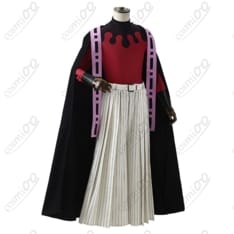 鬼滅の刃 童磨 コスプレ衣装 刺繍マント＆帽子 高品質フルセット - 2枚目の画像（サムネイル）