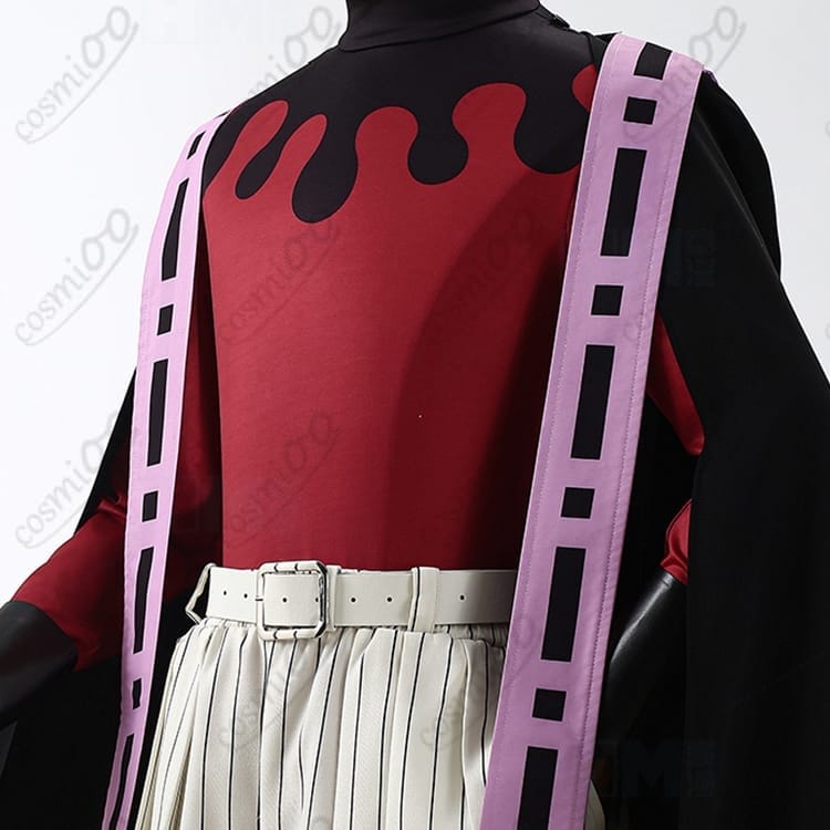 鬼滅の刃 童磨 コスプレ衣装 刺繍マント＆帽子 高品質フルセット - 4枚目の画像