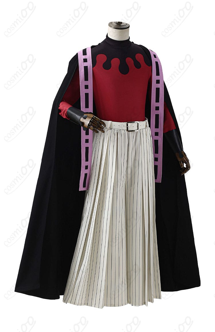 童磨 コスプレ衣装 側面写真|シルエット確認・イベント撮影に最適