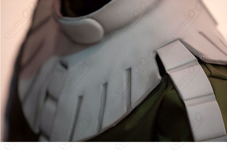 肩パーツ装飾ディテール|ガンダム ジオン軍パイロットスーツ 肩部デザイン細部紹介・質感チェックにおすすめ