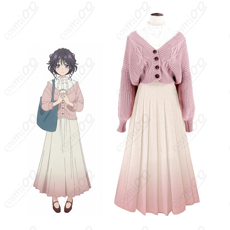 商品服装与角色人物图 → 「薫る花は凛と咲く 和栗薫子 私服コスプレ衣装とキャラ比較画像|日常風コーデ再現・イベント前にチェック」