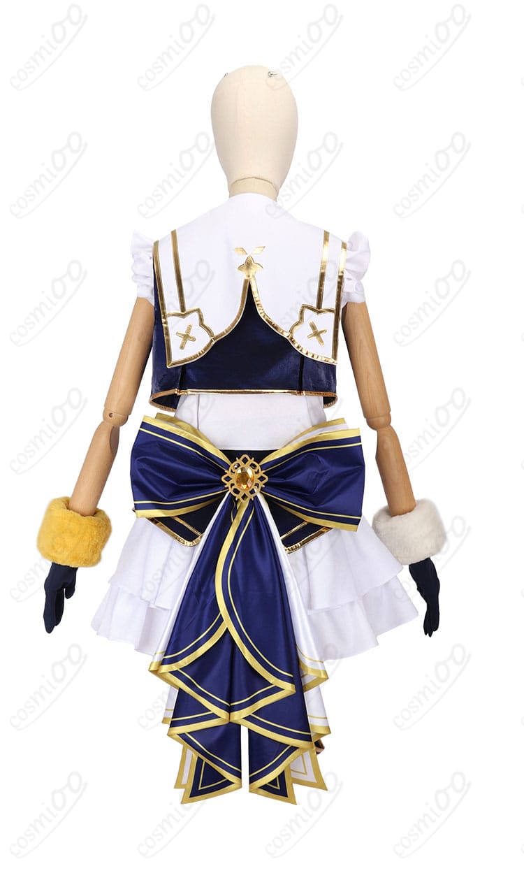 本間ひまわり 共通衣装コスプレ 背面写真|リボン装飾まで忠実再現・撮影にも最適