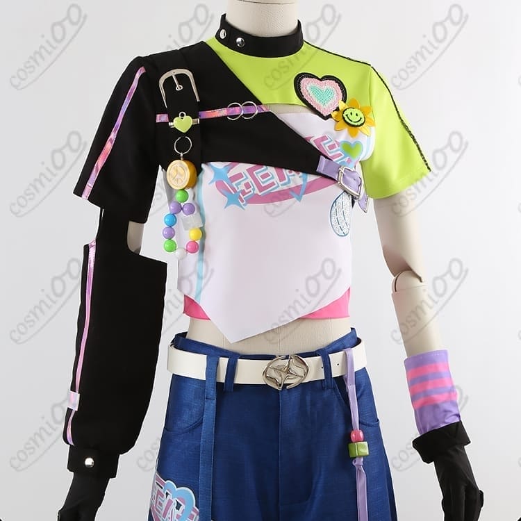 あんスタ 日々樹渉 らびゅ＆ピース伝説 コスプレ衣装 高品質フルセット - 5枚目の画像