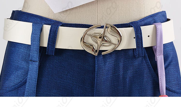 腰ベルト装飾の細部画像｜日々樹渉 コスプレ ベルトデザイン 詳細