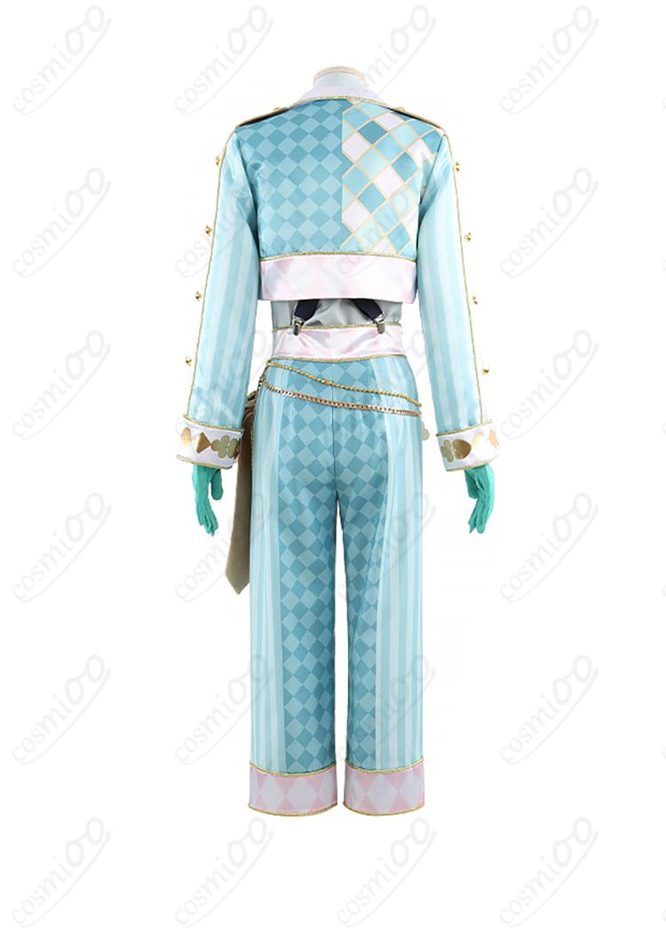 ツイステ フロイド・リーチ コスプレ衣装 背面画像｜ラビット・ウェアの背中デザイン詳細