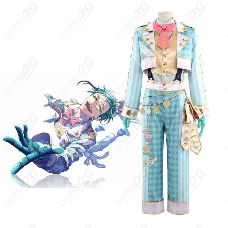 ツイステ フロイド・リーチ ラビット・ウェア コスプレ衣装｜人物着用イメージ・高再現デザイン