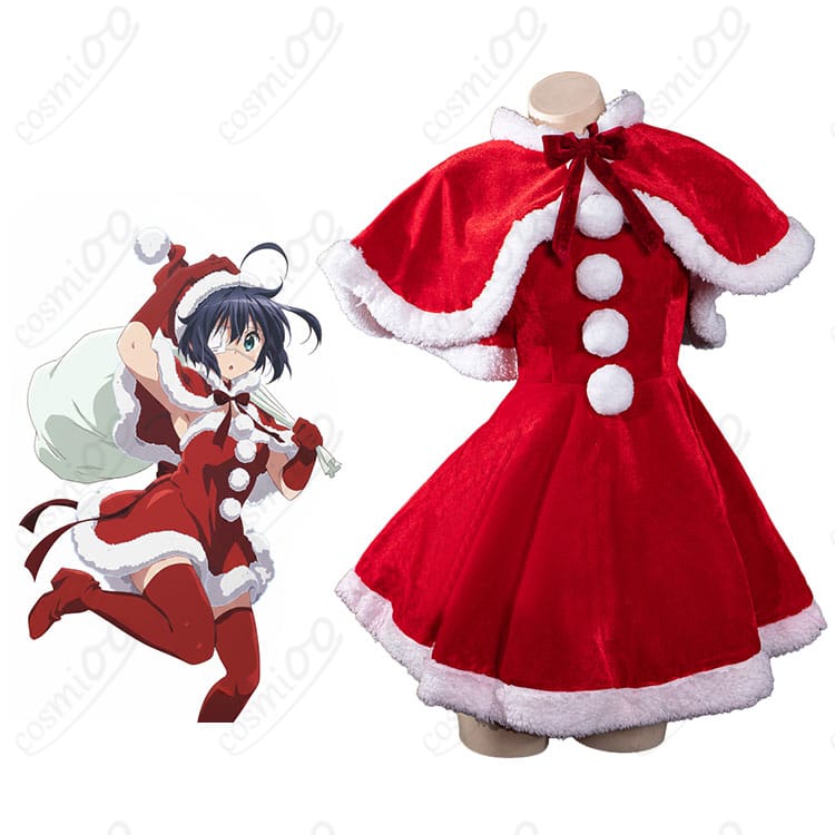 小鳥遊六花 クリスマス衣装 コスプレ人物イメージ|フルセット着用例・イベント映えのデザイン