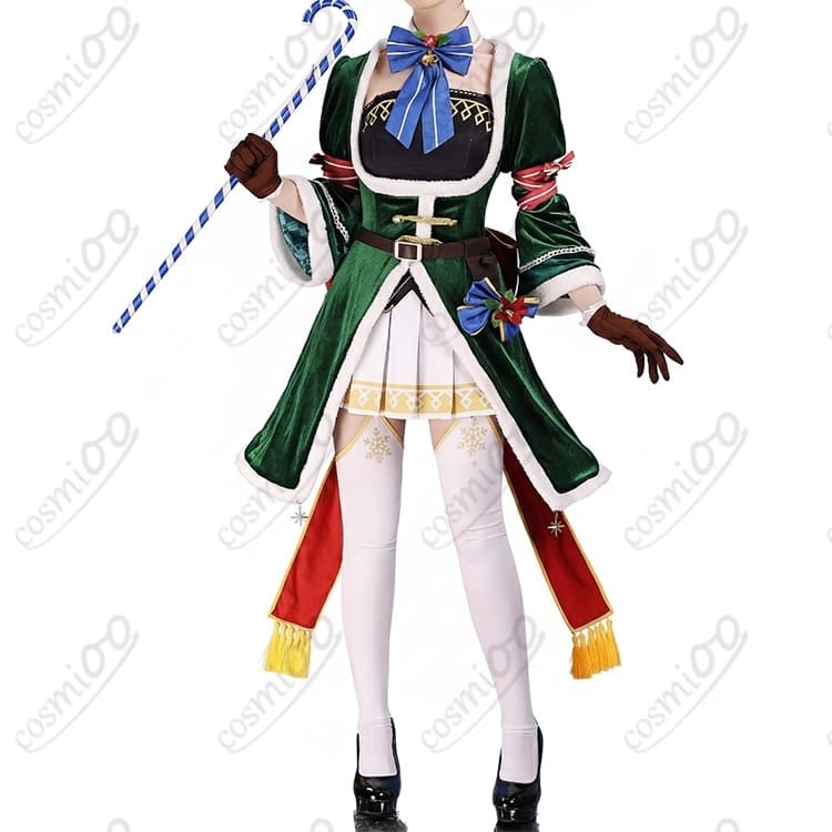 Re:ゼロ レム クリスマスコスプレ衣装｜サンタ風・可愛さ満点・フルセット - 2枚目の画像