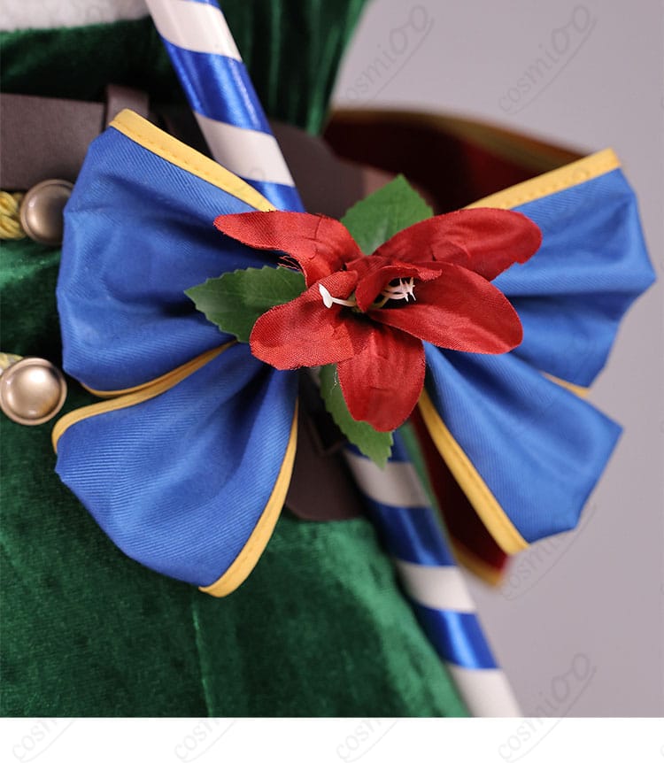 レム コスプレ衣装 腰の装飾細部｜細やかなデザインで華やかさをプラス