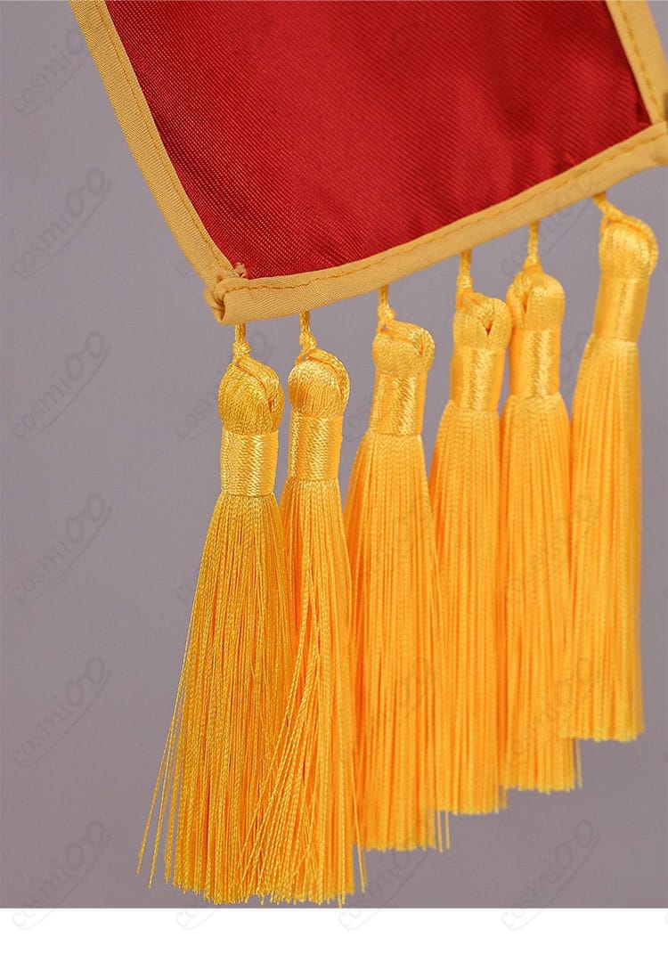 レム コスプレ衣装 フリンジの装飾｜動きのあるフリンジ部分のデザイン