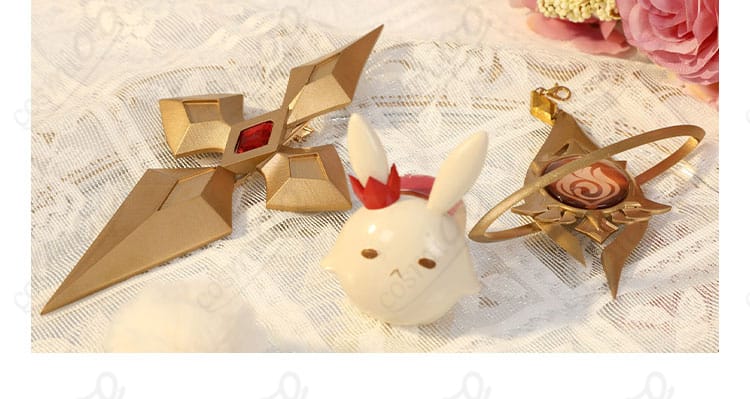 コスプレ衣装のパンツ装飾ディテール、アクセントとなるディテール