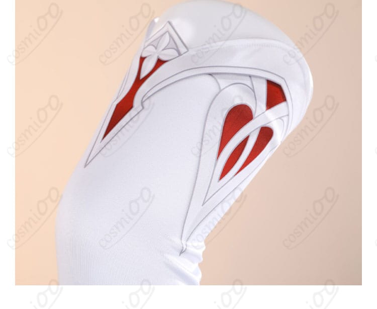 コスプレ衣装の手袋装飾ディテール、全体のバランスを整える