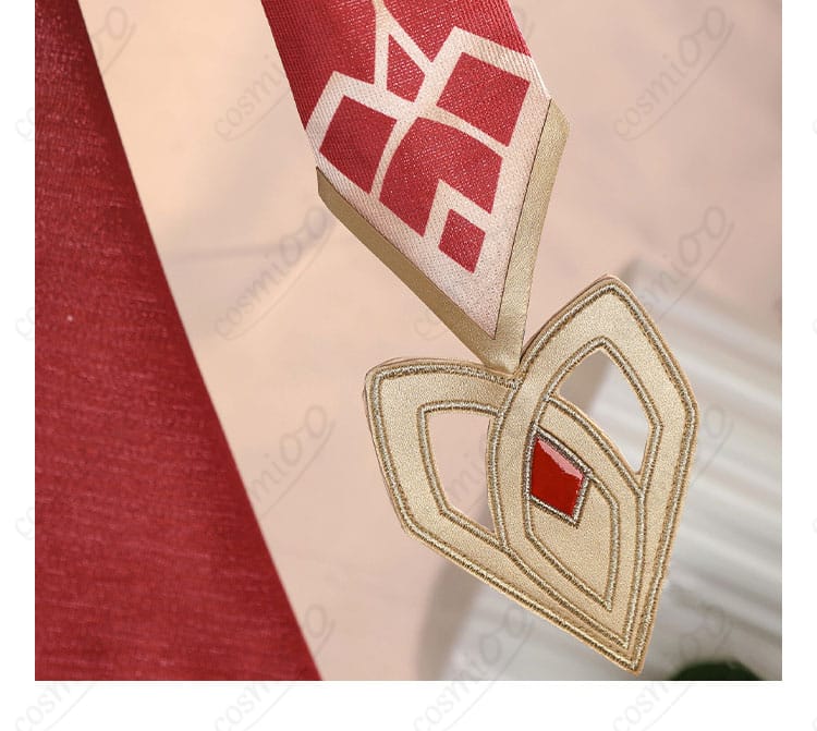 コスプレ衣装全体の装飾ディテール、全体的なデザインと仕上がり