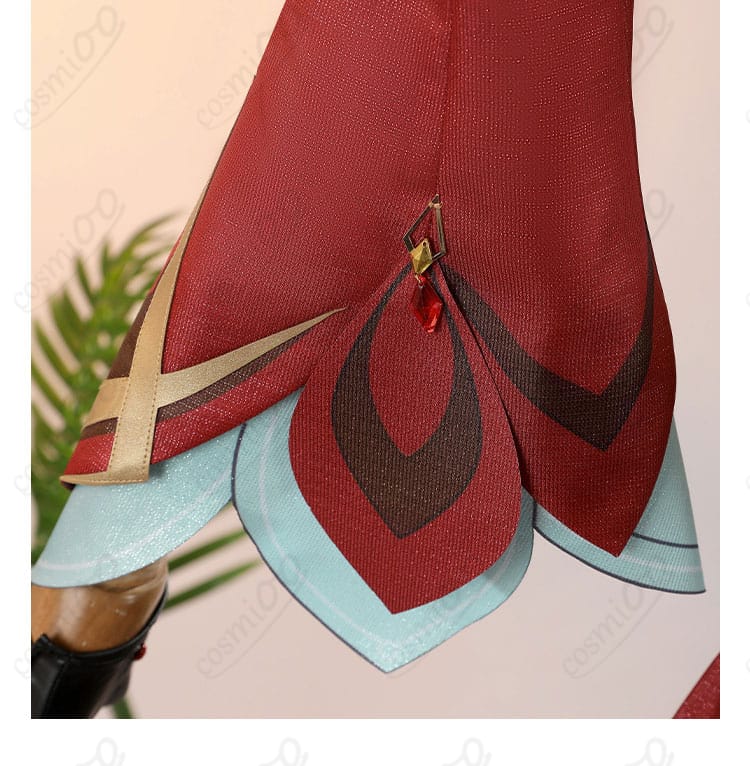 コスプレ衣装の袖口の装飾ディテール、細部までこだわり