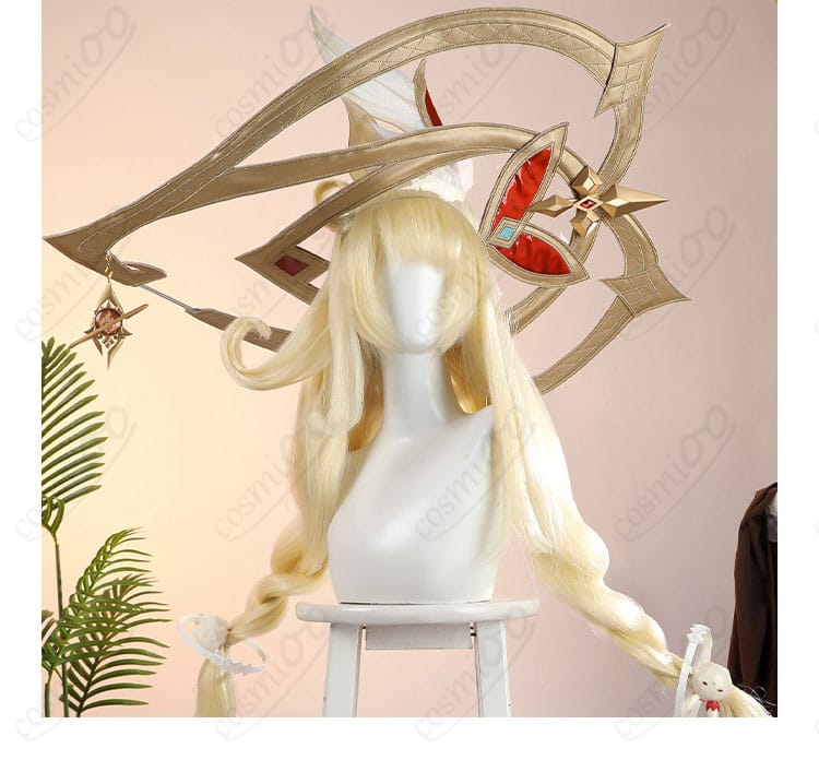 コスプレ衣装のジュエリーとイヤリングディテール、華やかさを加える