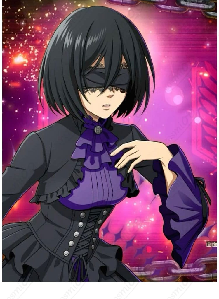 ミカサ衣襟装飾アップ|視界なき瞳コスプレ衣装の襟元ディテール・細部チェックに最適