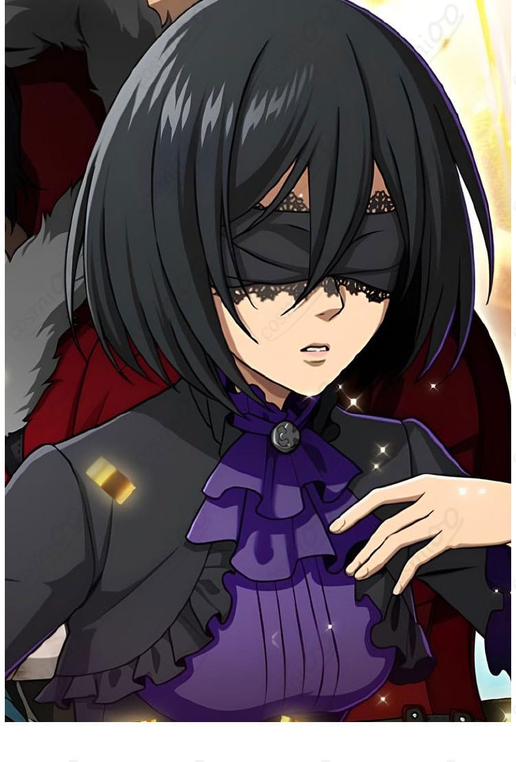 ミカサ顔飾りディテール|視界なき瞳デザインの顔周り装飾・コスプレ再現向け