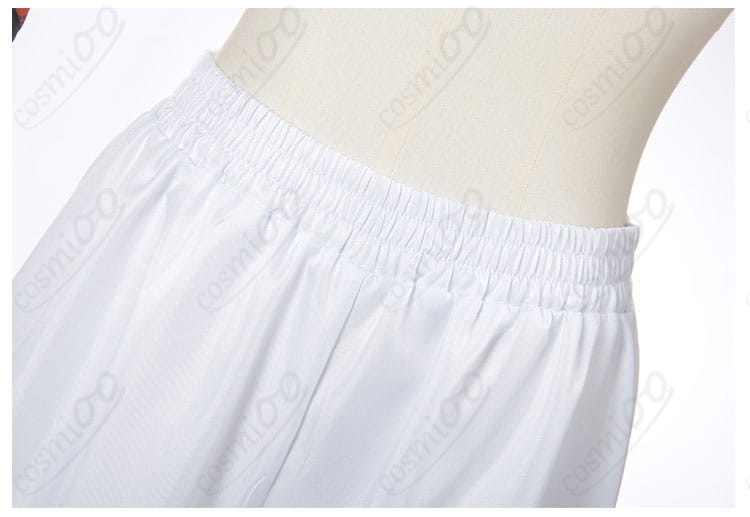 妓夫太郎 コスプレ衣装のパンツのウエスト装飾。ディテールまで再現されたデザイン。