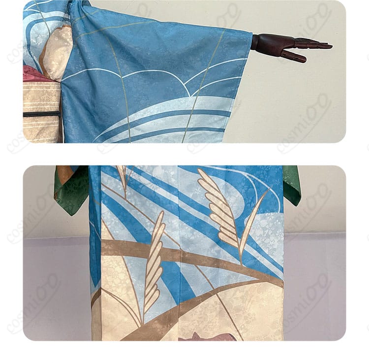 百川稲子 コスプレ衣装 衣袖装飾細節|精緻な衣袖のデザインと装飾