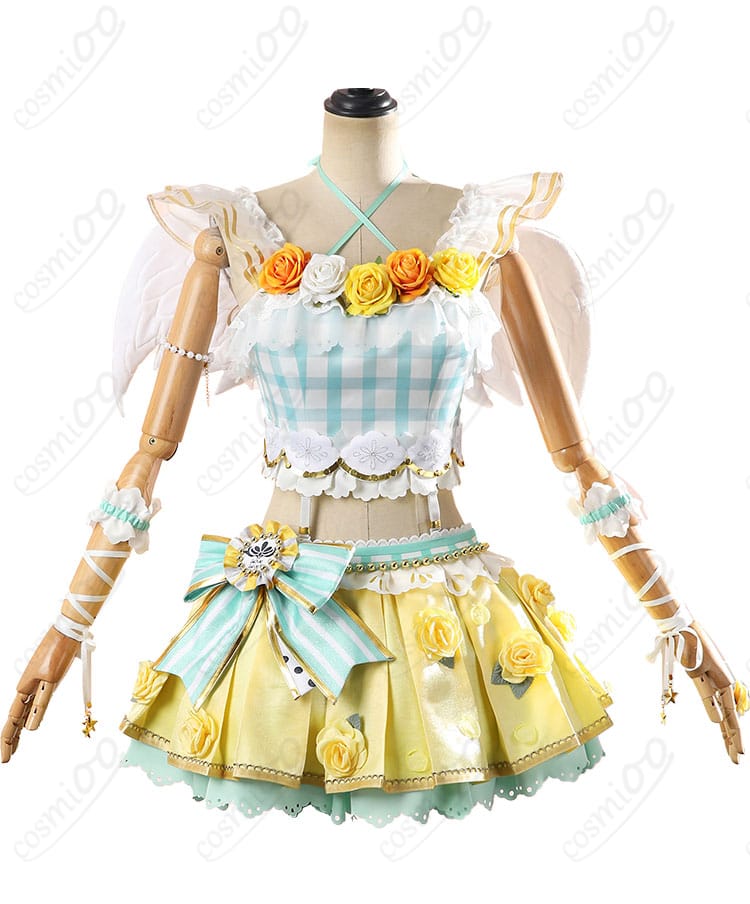 小泉花陽 コスプレ衣装 正面ビュー 花陽の魅力を引き立てるデザイン