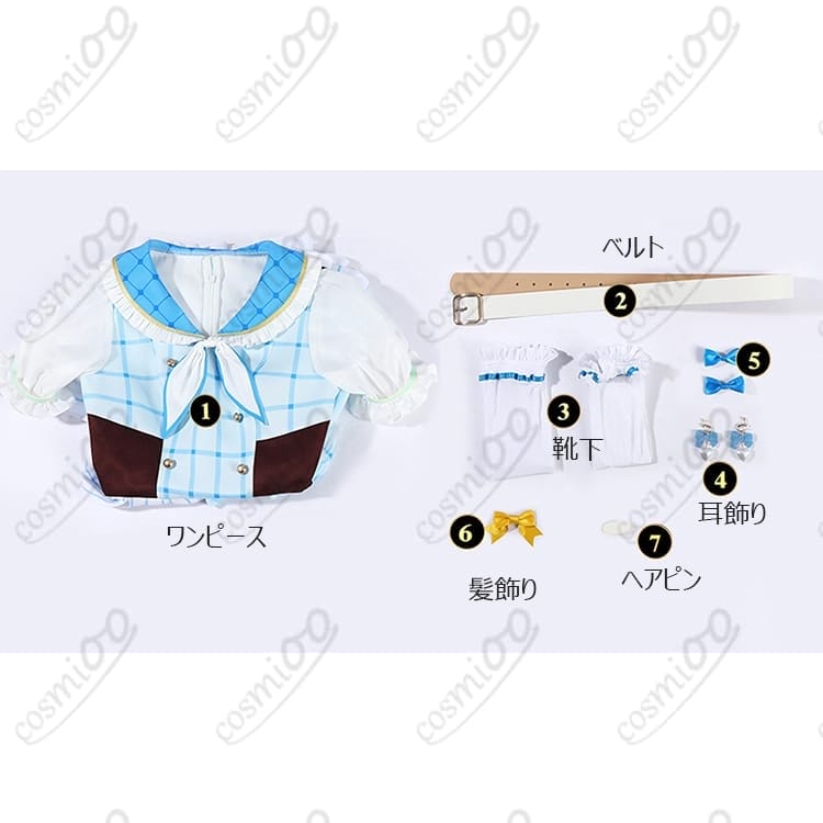 ラブライブ！サンシャイン!! Aqours 15周年記念衣装｜フルセット・高再現 - 6枚目の画像
