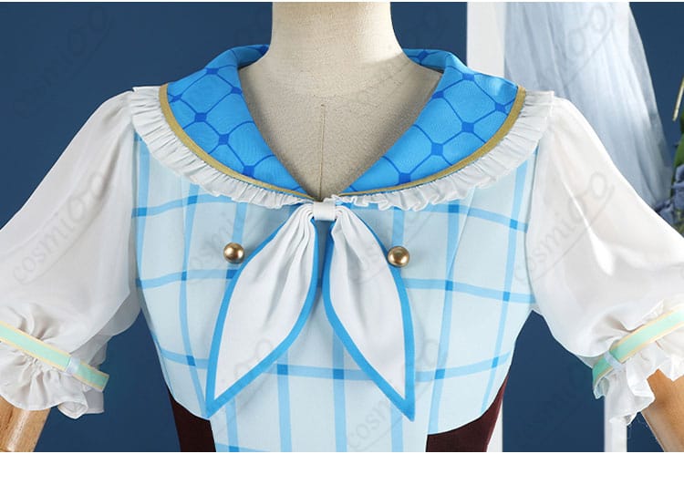ラブライブ!サンシャイン!! Aqours 15周年記念衣装 衣服のネックライン装飾の詳細画像