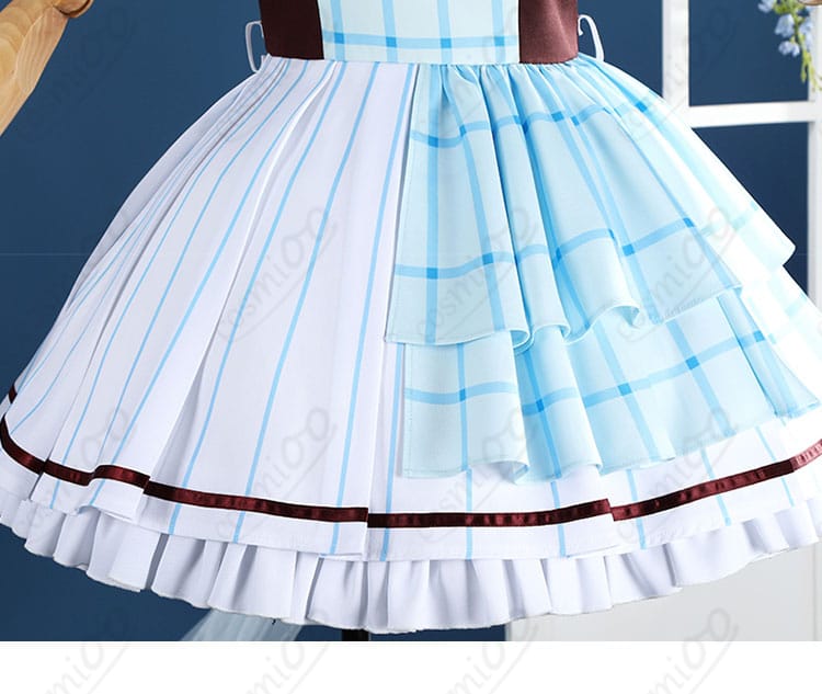 ラブライブ!サンシャイン!! Aqours 15周年記念衣装 スカートの裾の装飾詳細画像