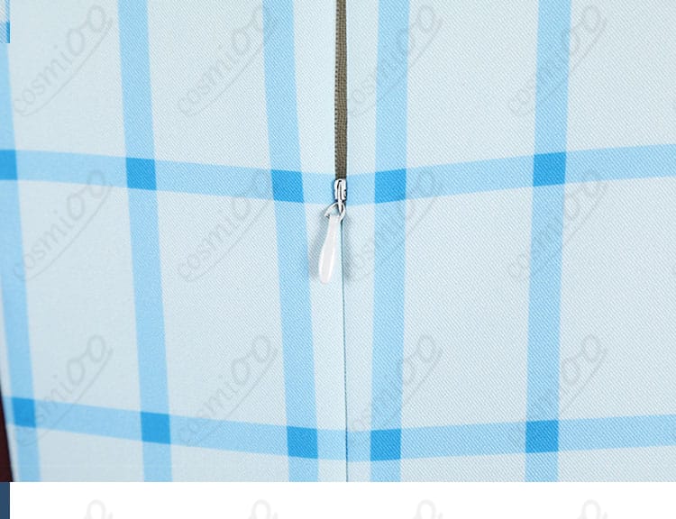 ラブライブ!サンシャイン!! Aqours 15周年記念衣装 衣服のラップアラウンドジッパーの詳細画像