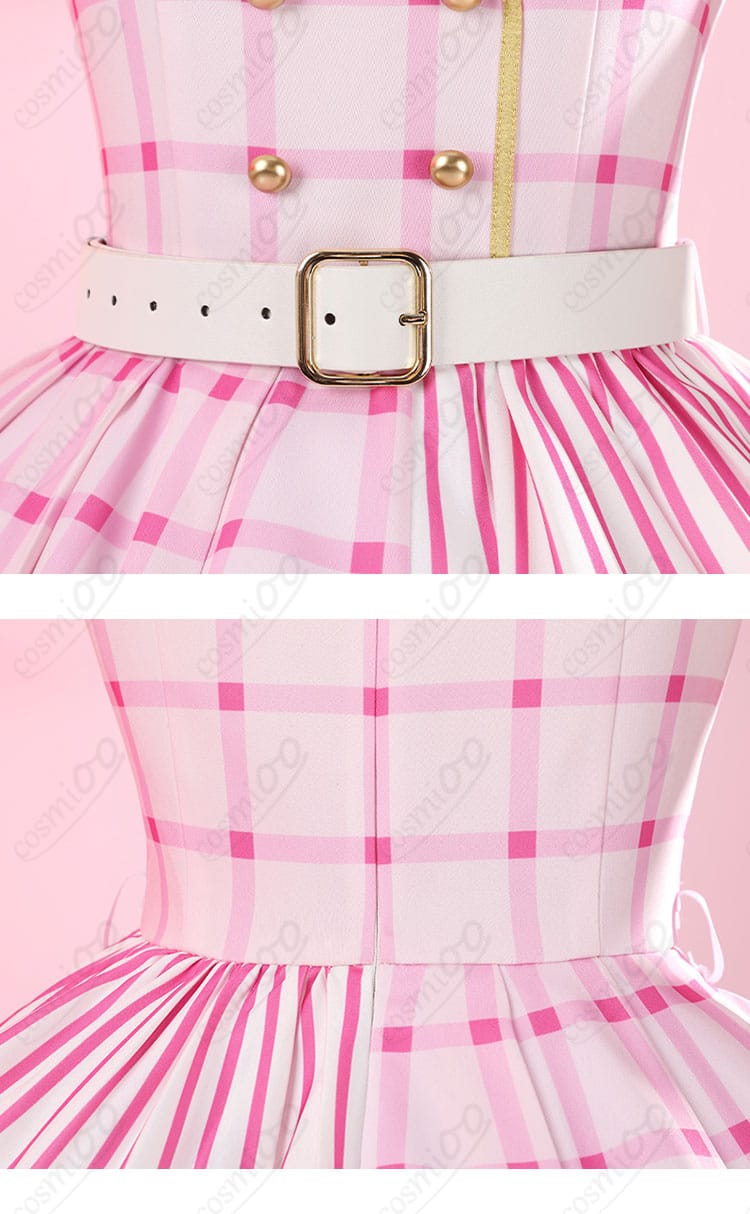 服装腰间皮带装饰细节图：ラブライブ！15周年記念 μ's コスプレ衣装 腰ベルト装飾・高品質デザイン