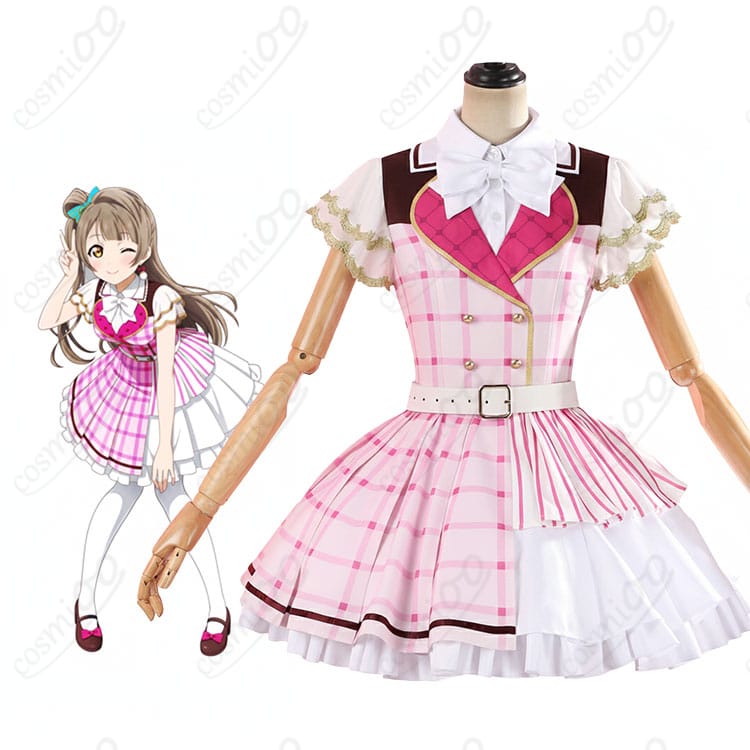 商品人物图像与服装图：ラブライブ！15周年記念 μ's コスプレ衣装 全員集合・イベント向け高品質フルセット