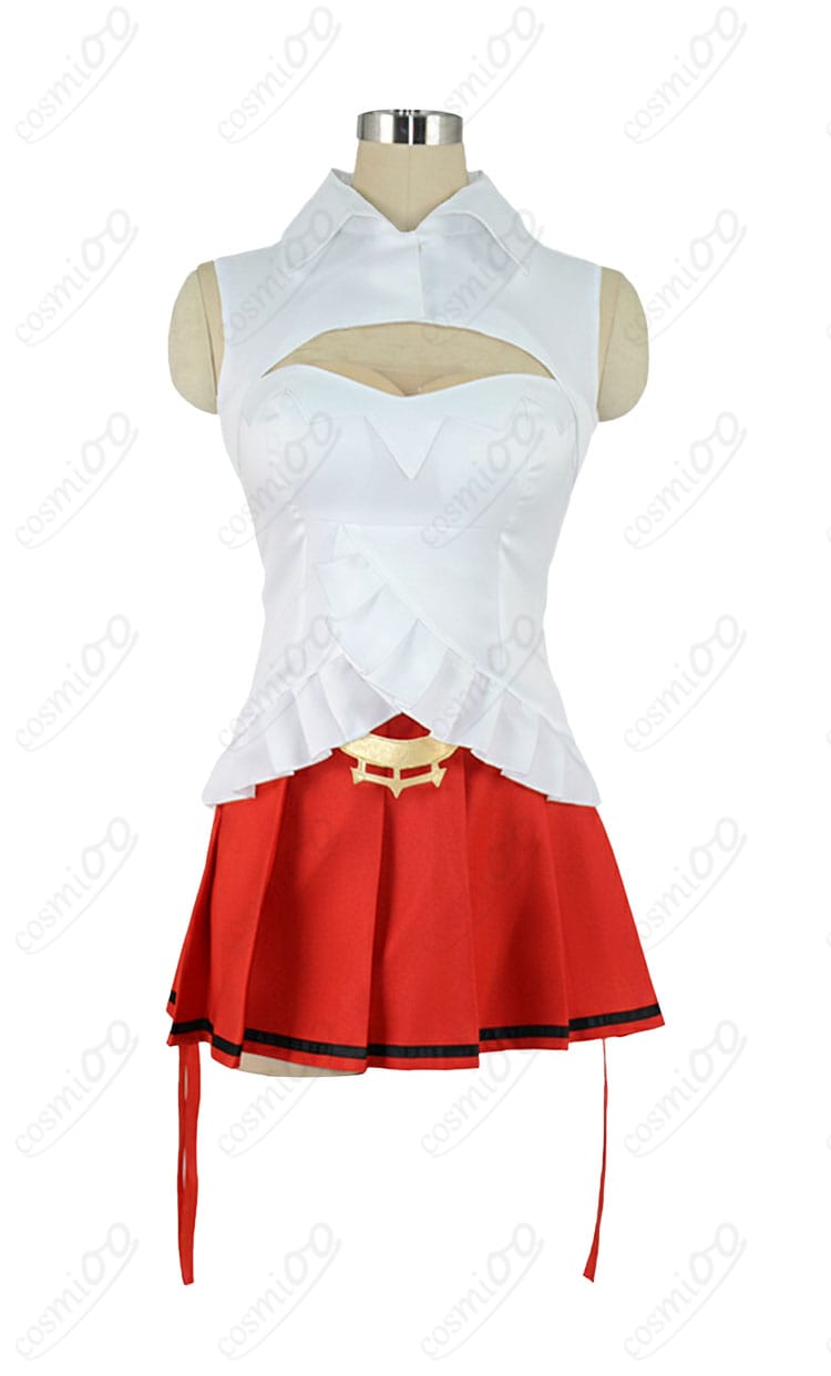 ホロライブ桐生ココ コスプレ衣装 上衣とスカートの正面詳細