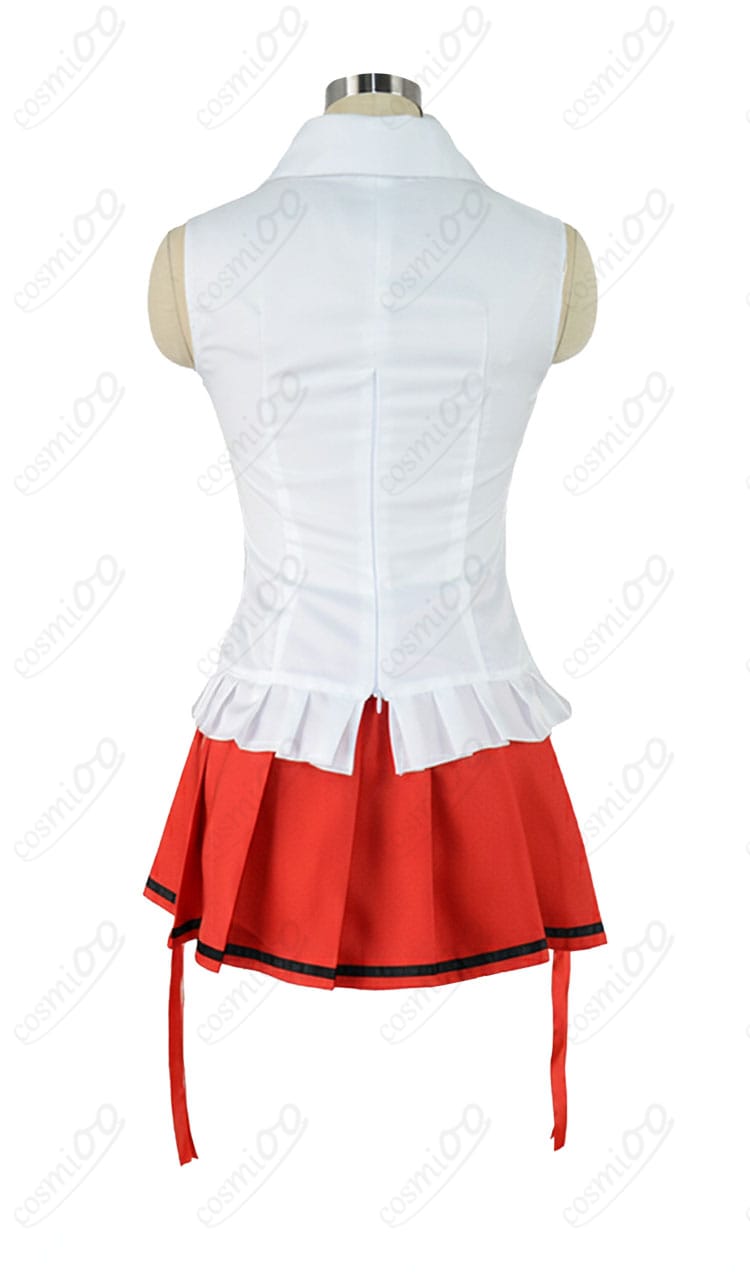 ホロライブ桐生ココ コスプレ衣装 上衣とスカートの背面詳細