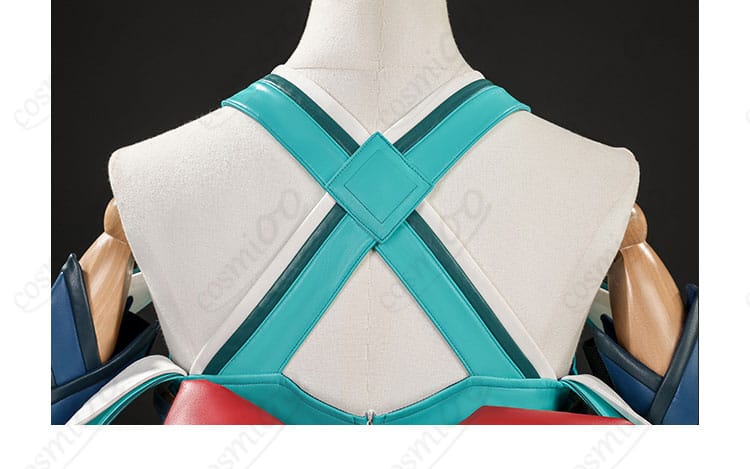 肩ベルトの細部デザイン|キリコ イナリ コスプレ衣装 高品質仕様